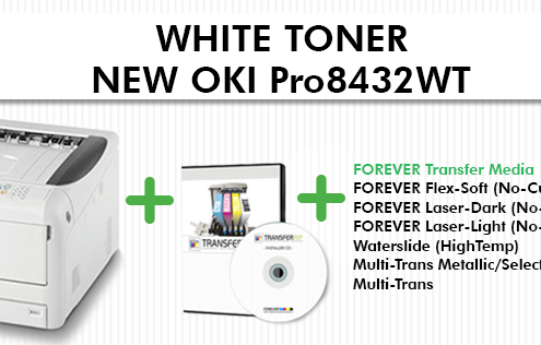 OKI Pro8432WT White Toner Printer