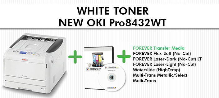 OKI Pro8432WT White Toner Printer