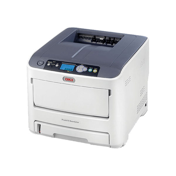 OKI White Toner Laser Printer the Pro6410 Neon - For FOREVER Digital Heat Transfer Papers